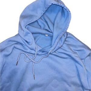 Plain Light-Blue Hoodie💙